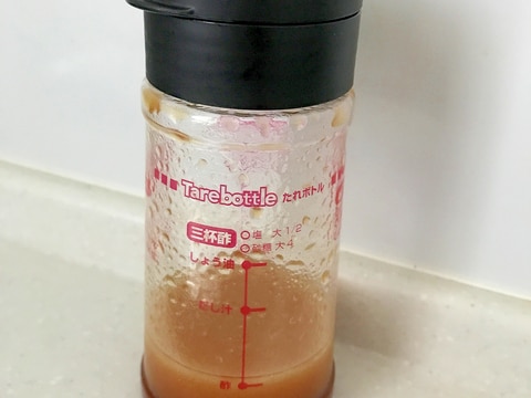 余った梅酢で♡梅酢ドレッシング